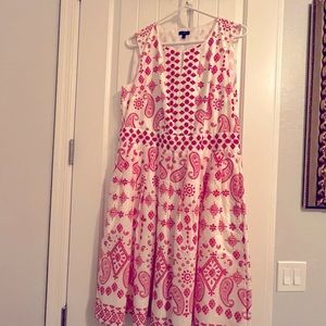 NWT Talbots dress w matching Clutch